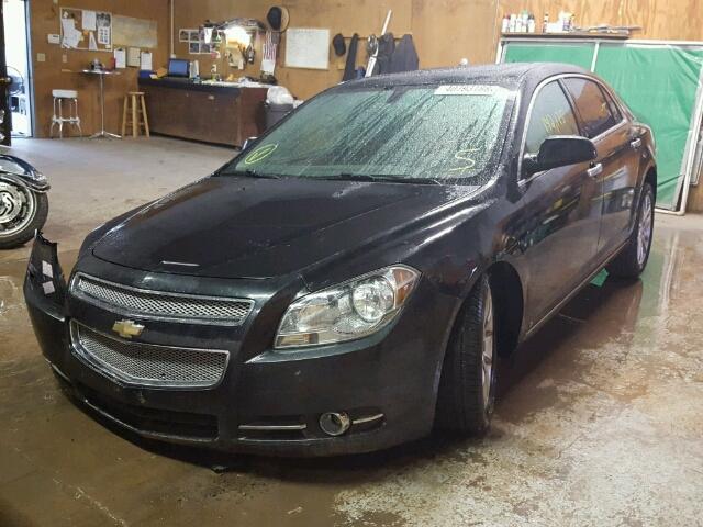 1G1ZE5EB5AF108282 - 2010 CHEVROLET MALIBU LTZ 黑色 照片 2