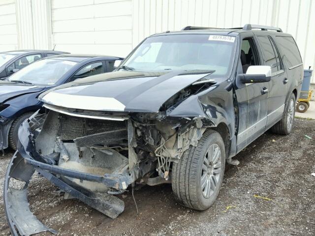 5LMFL28578LJ08812 - 2008 LINCOLN NAVIGATOR BLACK photo 2