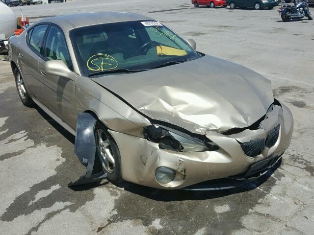 2G2WP522741283853 - 2004 PONTIAC GRAND PRIX Ոսկեգույն լուսանկար 1
