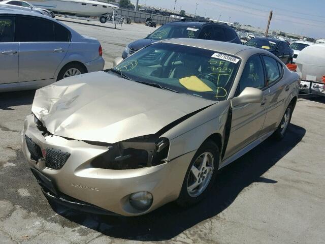 2G2WP522741283853 - 2004 PONTIAC GRAND PRIX Ոսկեգույն լուսանկար 2
