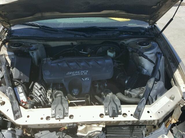 2G2WP522741283853 - 2004 PONTIAC GRAND PRIX Ոսկեգույն լուսանկար 7
