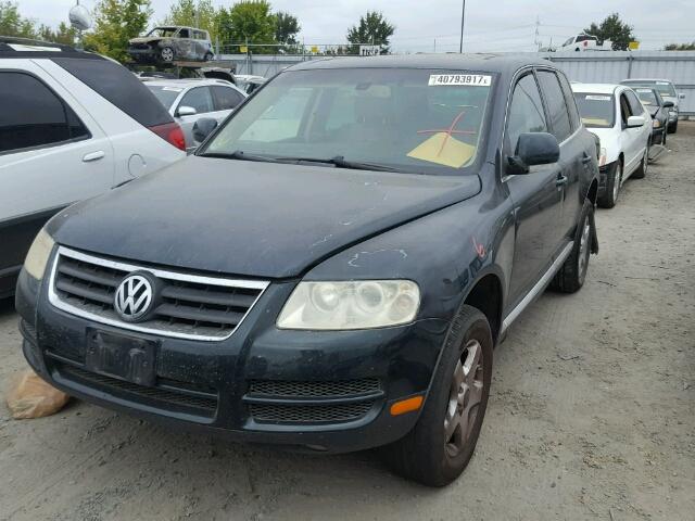 WVGZG77L25D022279 - 2005 VOLKSWAGEN TOUAREG GREEN photo 2