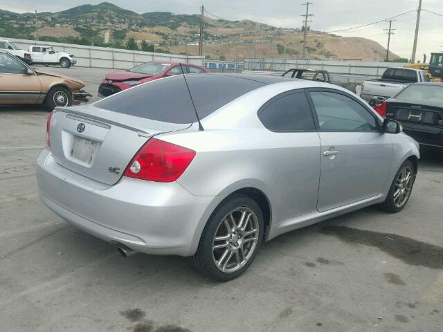 JTKDE177460109123 - 2006 TOYOTA SCION TC 银色 照片 4