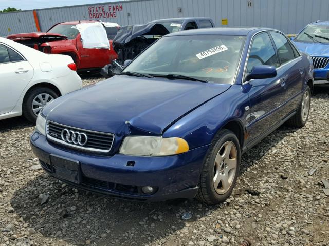 WAUED28D3XA302400 - 1999 AUDI A4 2.8 QUA BLUE photo 2