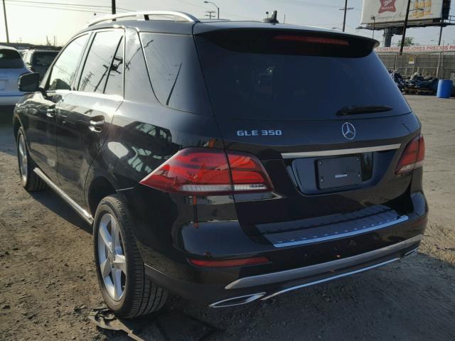 4JGDA5JB9JB048366 - 2018 MERCEDES-BENZ GLE 350 BLACK photo 3