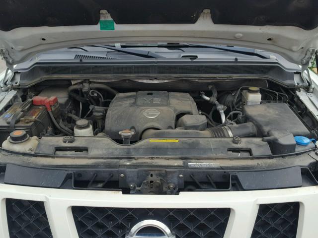 5N1BA0NC9DN605213 - 2013 NISSAN ARMADA SV WHITE photo 7