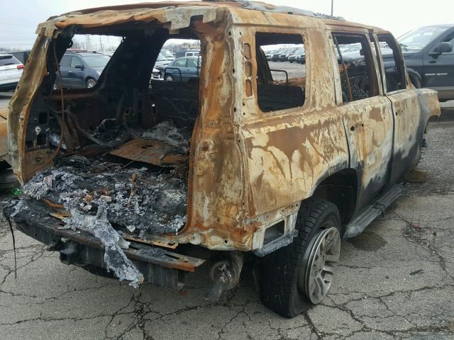 1GNSKBKC8FR562617 - 2015 CHEVROLET TAHOE K150 BURN photo 4