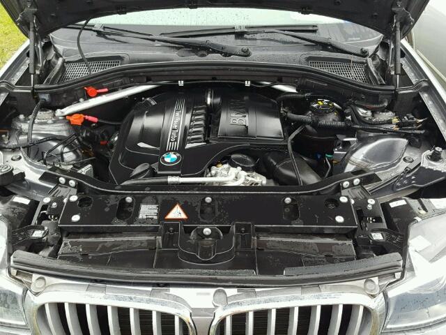 5UXWX7C55G0S15825 - 2016 BMW X3 GRAY photo 7