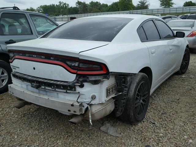 2C3CDXKT3GH260081 - 2016 DODGE CHARGER PO WHITE photo 4