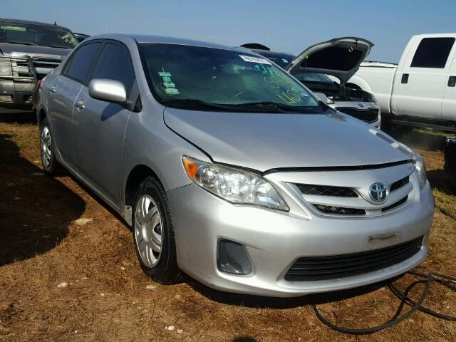 2T1BU4EE7BC566819 - 2011 TOYOTA COROLLA BA SILVER photo 1