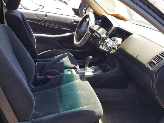 1HGEM22943L087097 - 2003 HONDA CIVIC EX BLACK photo 5