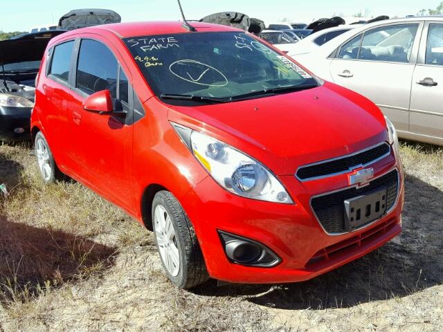 KL8CB6S93EC541726 - 2014 CHEVROLET SPARK RED photo 1