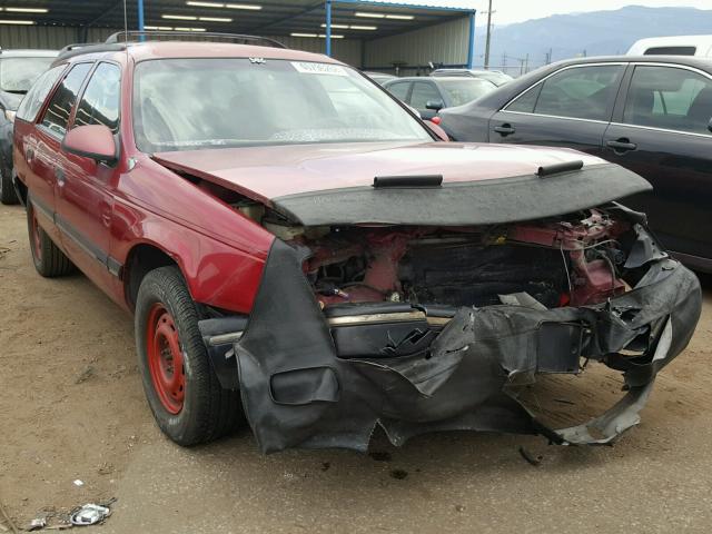 1FACP55U0MG228746 - 1991 FORD TAURUS L RED photo 1