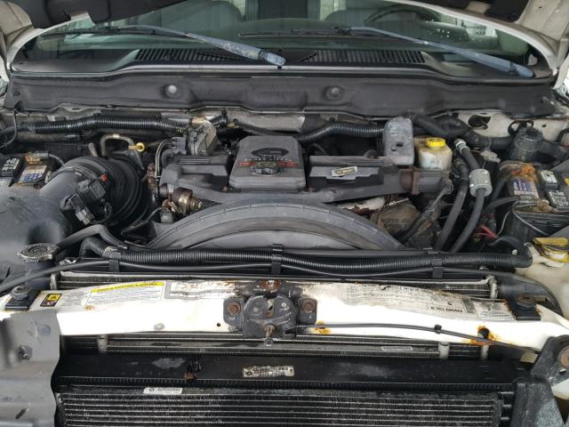 3D7KS28A08G216455 - 2008 DODGE RAM 2500 S WHITE photo 7