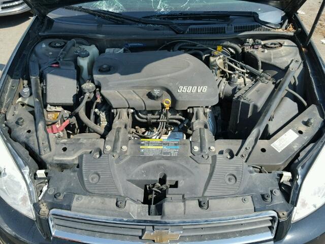 2G1WT58K481248457 - 2008 CHEVROLET IMPALA BLACK photo 7