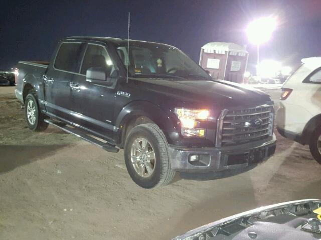 1FTEW1CG2FKE14512 - 2015 FORD F150 SUPER BLACK photo 1