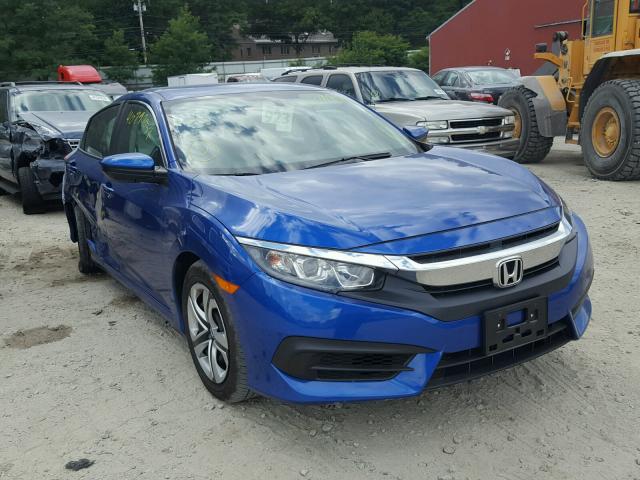 19XFC2F53GE248650 - 2016 HONDA CIVIC BLUE photo 1