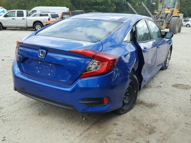 19XFC2F53GE248650 - 2016 HONDA CIVIC BLUE photo 4