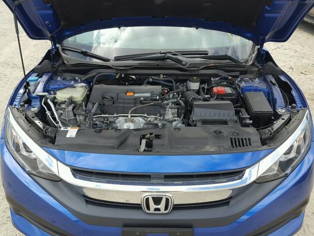 19XFC2F53GE248650 - 2016 HONDA CIVIC BLUE photo 7