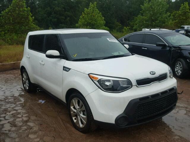 KNDJP3A59E7700075 - 2014 KIA SOUL + WHITE photo 1