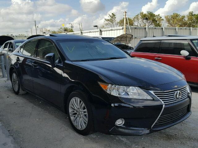 JTHBK1GG1F2210839 - 2015 LEXUS ES BLACK photo 1