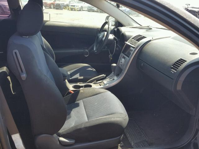 JTKDE177270212400 - 2007 TOYOTA SCION TC 黑色 照片 5