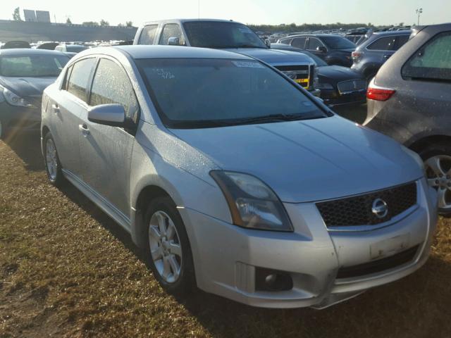 3N1AB6AP0BL666183 - 2011 NISSAN SENTRA SILVER photo 1