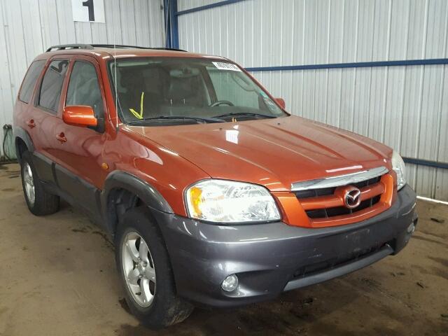 4F2CZ96165KM02009 - 2005 MAZDA TRIBUTE S ORANGE photo 1