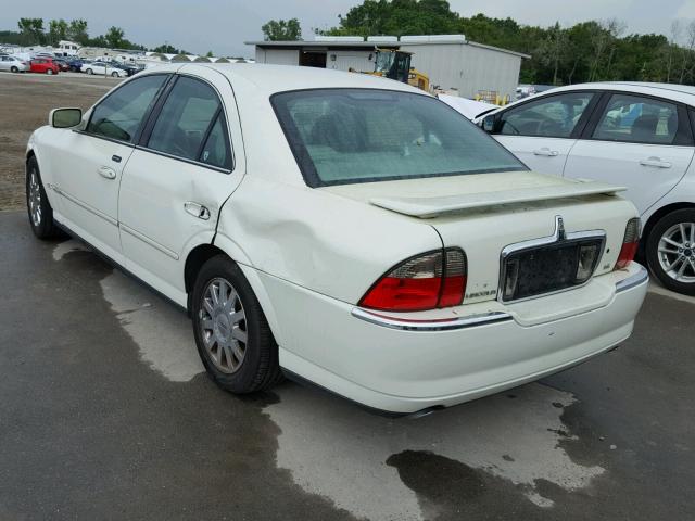 1LNHM86S43Y706159 - 2003 LINCOLN LS 白色 照片 3