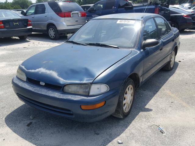 1Y1SK5365RZ083137 - 1994 GEO PRIZM BASE 蓝色 照片 2