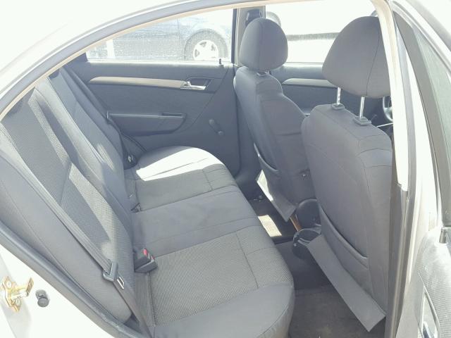 KL1TD56627B114288 - 2007 CHEVROLET AVEO BASE Күміс фото 6