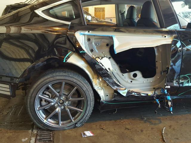 5YJ3E1EA1JF033811 - 2018 TESLA MODEL 3 შავი ფოტო 9