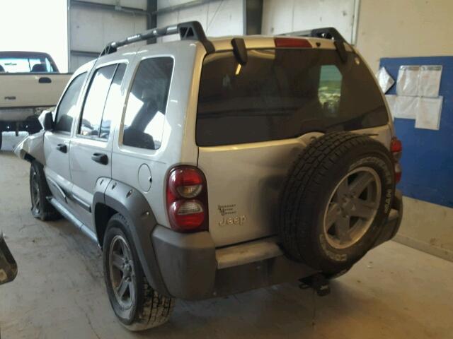 1J4GK38K26W110922 - 2006 JEEP LIBERTY RE SILVER photo 3