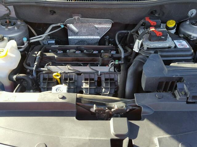 1C4NJCBA4FD396977 - 2015 JEEP COMPASS SP SILVER photo 7