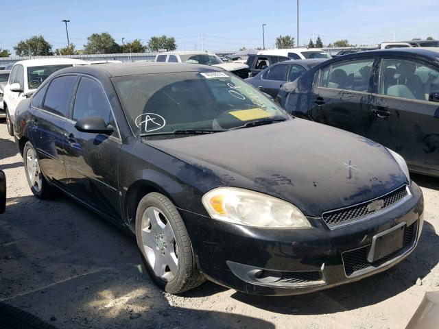 2G1WD58C369255498 - 2006 CHEVROLET IMPALA SUP 黑色 照片 1