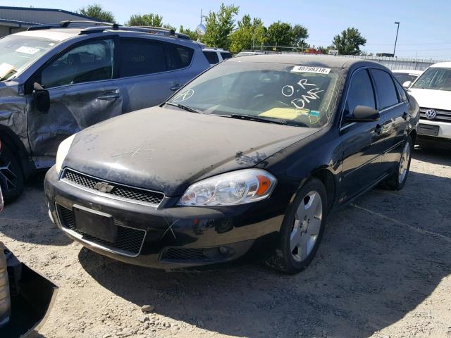 2G1WD58C369255498 - 2006 CHEVROLET IMPALA SUP 黑色 照片 2