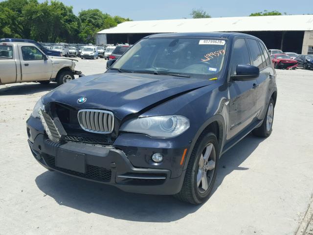 5UXFF0C57ALJ99577 - 2010 BMW X5 XDRIVE3 BLUE photo 2