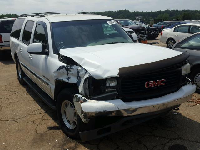 1GKEC16Z02J309932 - 2002 GMC YUKON XL C WHITE photo 1