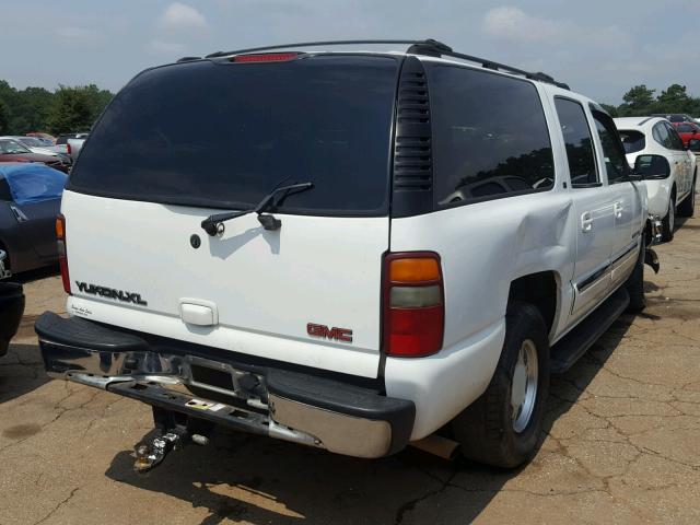 1GKEC16Z02J309932 - 2002 GMC YUKON XL C WHITE photo 4