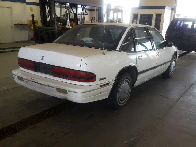 2G4WB54T8P1439897 - 1993 BUICK REGAL CUST WHITE photo 4