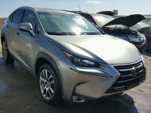 JTJYARBZ8F2012584 - 2015 LEXUS NX SILVER photo 1