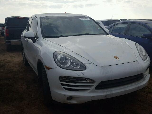 WP1AF2A23DLA25010 - 2013 PORSCHE CAYENNE WHITE photo 1