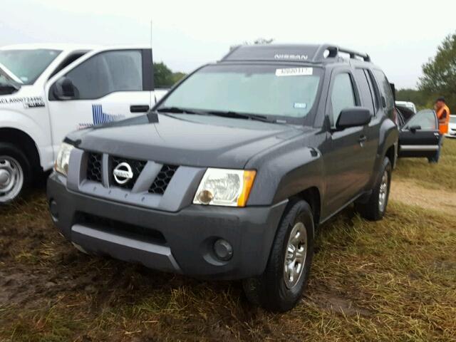 5N1AN08U58C507883 - 2008 NISSAN XTERRA GRAY photo 2