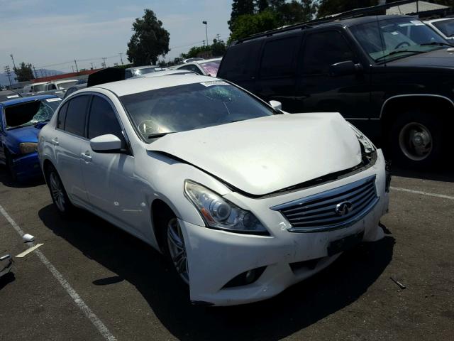 JN1CV6AP5CM624762 - 2012 INFINITI G37 BASE WHITE photo 1