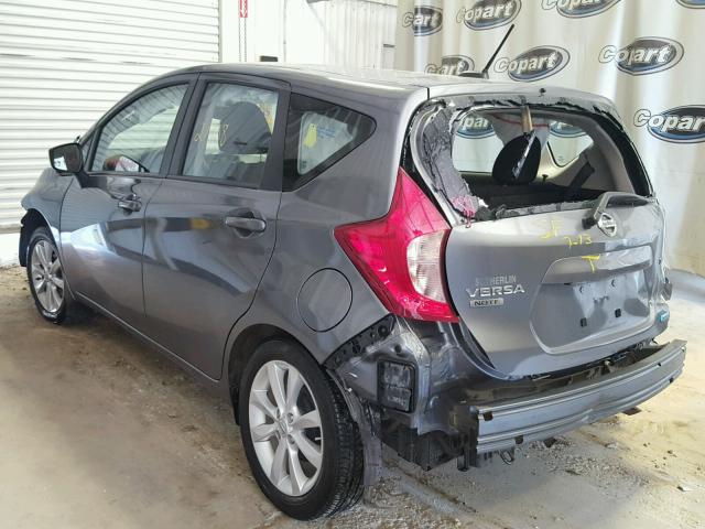 3N1CE2CP4GL394881 - 2016 NISSAN VERSA NOTE GRAY photo 3