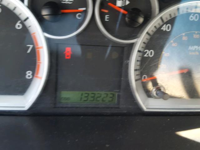 KL1TD66E69B632582 - 2009 CHEVROLET AVEO LS BLACK photo 8