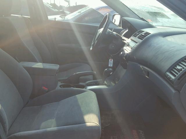 1HGCM56786A039250 - 2006 HONDA ACCORD GRAY photo 5