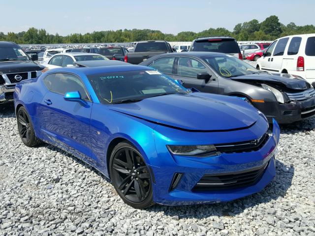 1G1FB1RSXG0134726 - 2016 CHEVROLET CAMARO LT BLUE photo 1