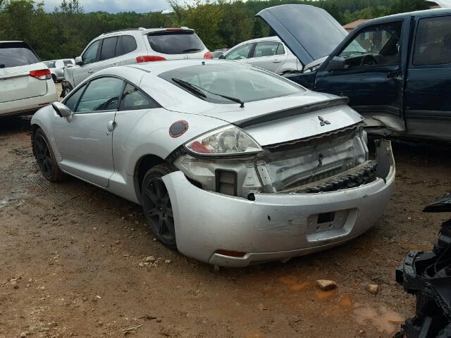 4A3AK64F17E061447 - 2007 MITSUBISHI ECLIPSE ES SILVER photo 3