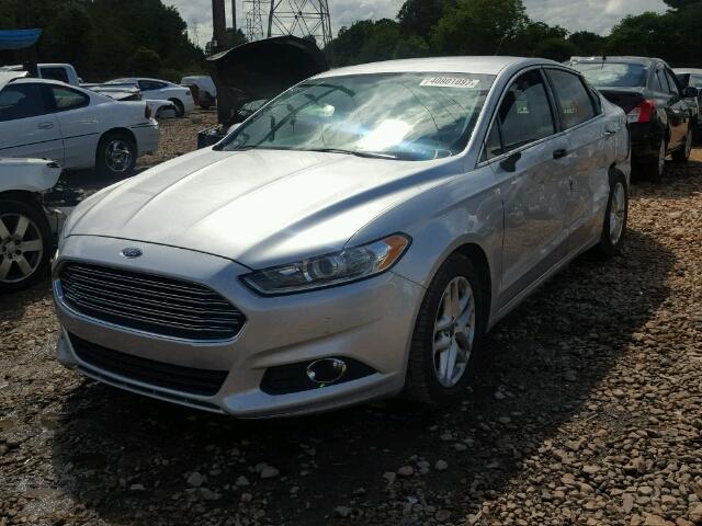 1FA6P0HD7G5119311 - 2016 FORD FUSION SE SILVER photo 2